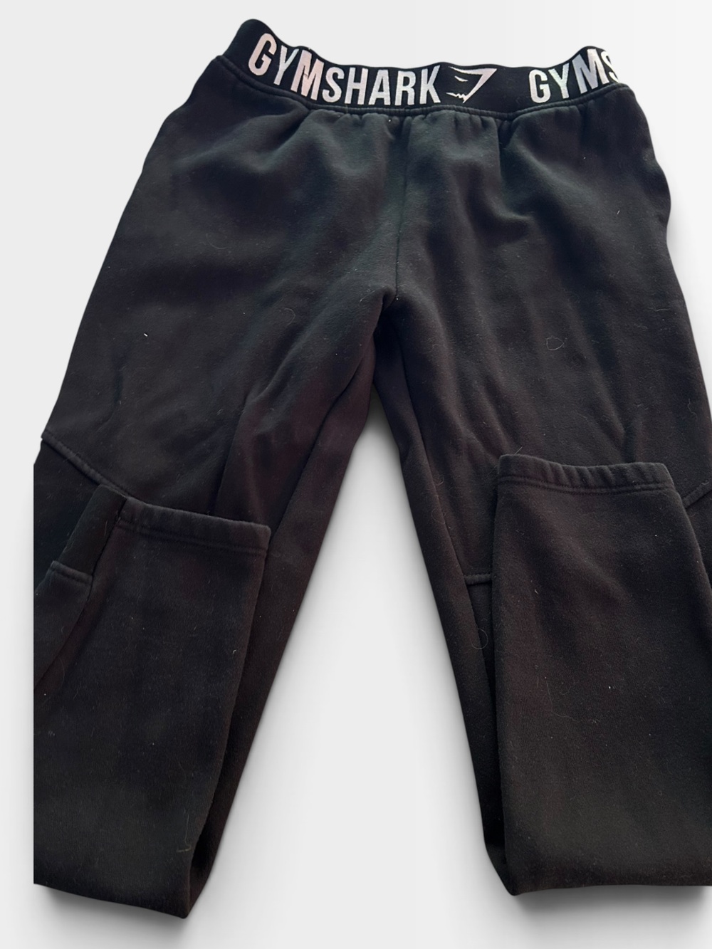 Gymshark  Black sweat pants med
